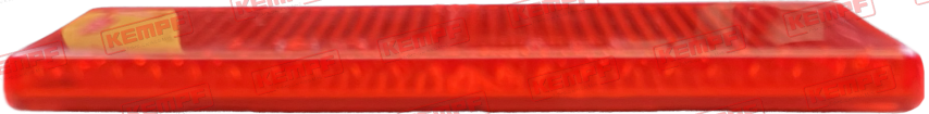 73838 Kempf Rückstrahler, rot, eckig, selbstklebend